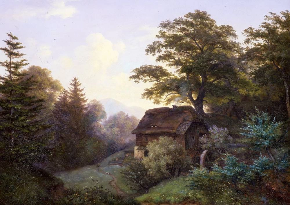 Il mulino ad acqua - Staatliche Kunstsammlungen Dresda